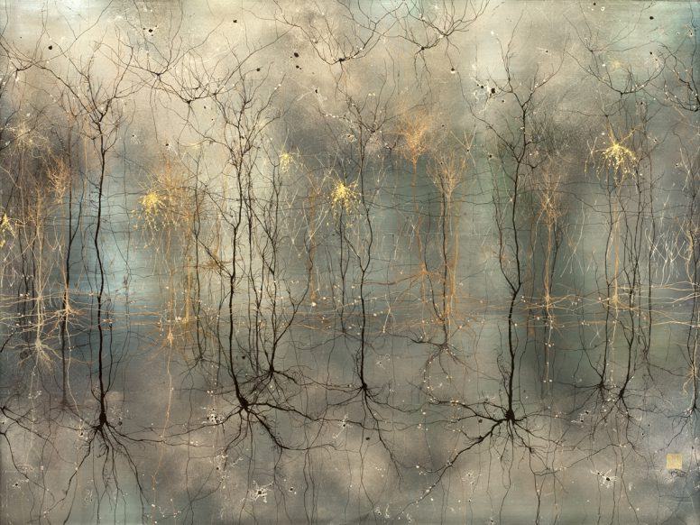 Greg Dunn. Cortical Columns, 2014 Greg Dunn. Cortical Columns, 2014