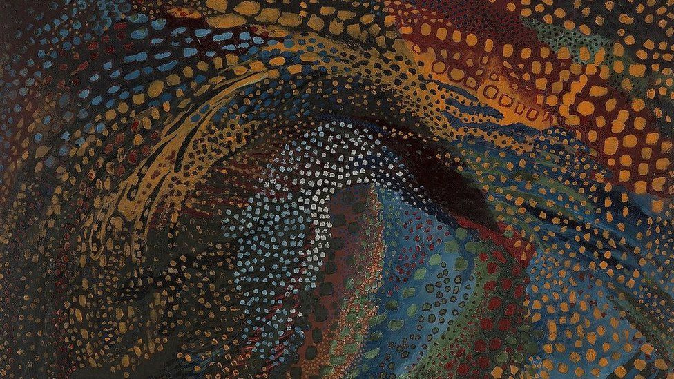Михаил Матюшин. Музыкально-живописная конструкция. 1918. Из коллекции Георгия Костаки в Музее соврем Михаил Матюшин. Музыкально-живописная конструкция. 1918. Из коллекции Георгия Костаки в Музее соврем