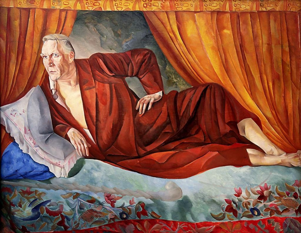 Борис Григорьев портрет Шаляпина
