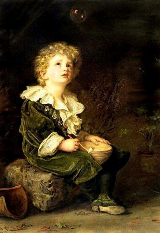 John Everett Millais A Child’s World (Bubbles), 1886
And those were bubbles that caused one of th John Everett Millais A Child’s World (Bubbles), 1886
And those were bubbles that caused one of th