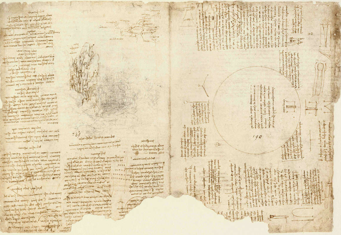 Most of Leonardo da Vinci’s riddle-like prophecies were written on sheets of the so-called Codex Atl Most of Leonardo da Vinci’s riddle-like prophecies were written on sheets of the so-called Codex Atl
