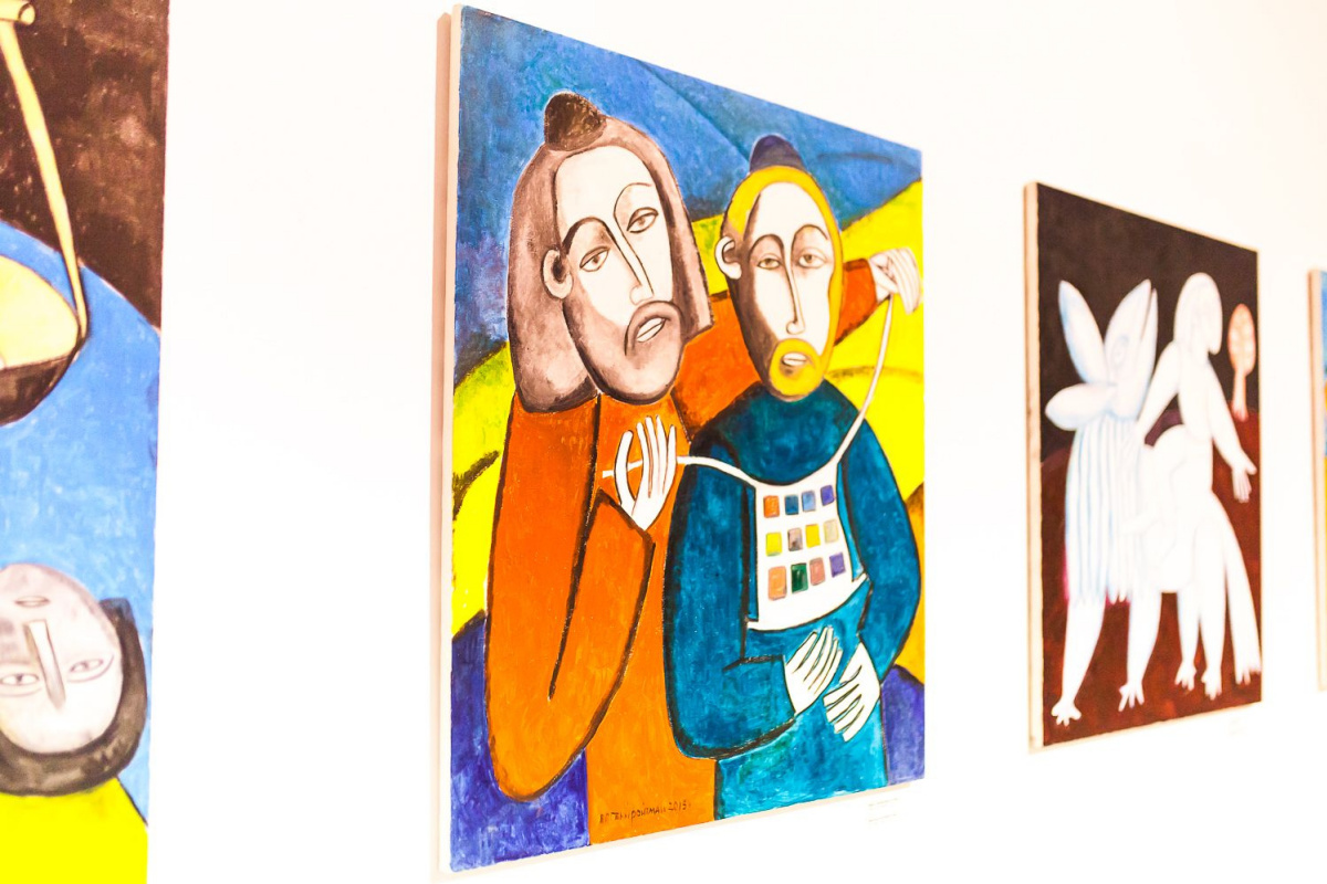 В десятку! В киевском Мыстецьком Арсенале на X ART-KYIV Contemporary 2015 представили будущий музей украинского совриска. В десятку! В киевском Мыстецьком Арсенале на X ART-KYIV Contemporary 2015 представили будущий музей украинского совриска.
