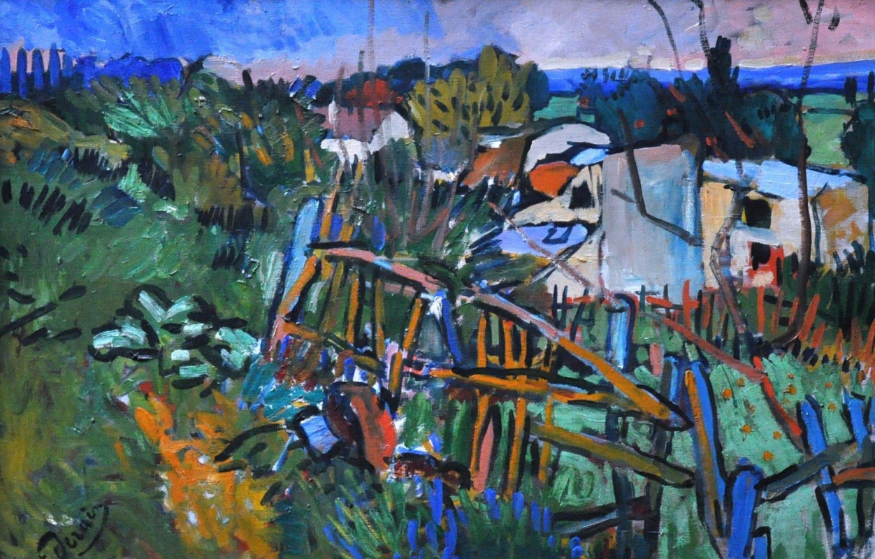А.Дерен «Пейзаж», 1906 год, холст, масло, 53,3×80,6, Художественный музей в Толедо А.Дерен «Пейзаж», 1906 год, холст, масло, 53,3×80,6, Художественный музей в Толедо