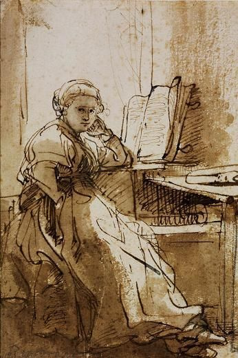 Рембрандт «Саския, сидящая у окна», 1635−1638, Музей изобразительного искусства в Будапеште Рембрандт «Саския, сидящая у окна», 1635−1638, Музей изобразительного искусства в Будапеште