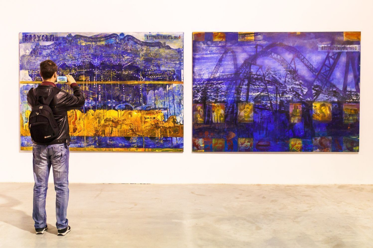 В десятку! В киевском Мыстецьком Арсенале на X ART-KYIV Contemporary 2015 представили будущий музей украинского совриска. В десятку! В киевском Мыстецьком Арсенале на X ART-KYIV Contemporary 2015 представили будущий музей украинского совриска.