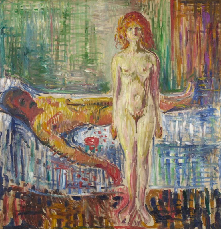 Эдвард Мунк, «Смерть Марата» (1907)