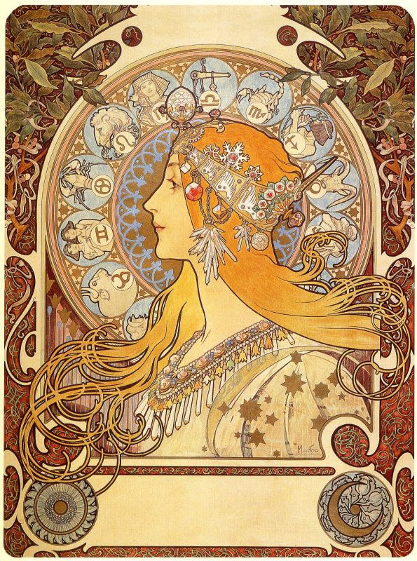 When it comes to Art Nouveau, one might have a typical image of a languid beauty dressed in flowing When it comes to Art Nouveau, one might have a typical image of a languid beauty dressed in flowing