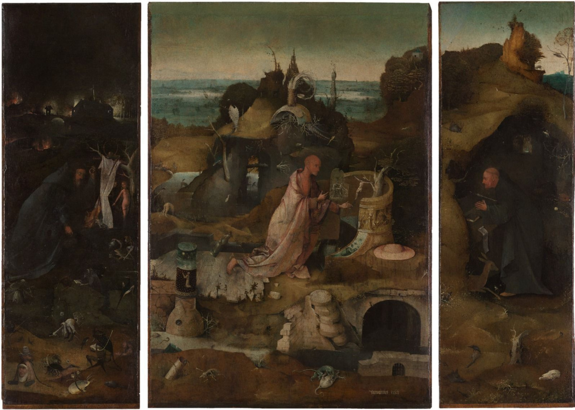 «Триптих Святых отшельников», 1485−1489, Галерея Академии, Венеция.
Центральная часть — «Святой Ие «Триптих Святых отшельников», 1485−1489, Галерея Академии, Венеция.
Центральная часть — «Святой Ие