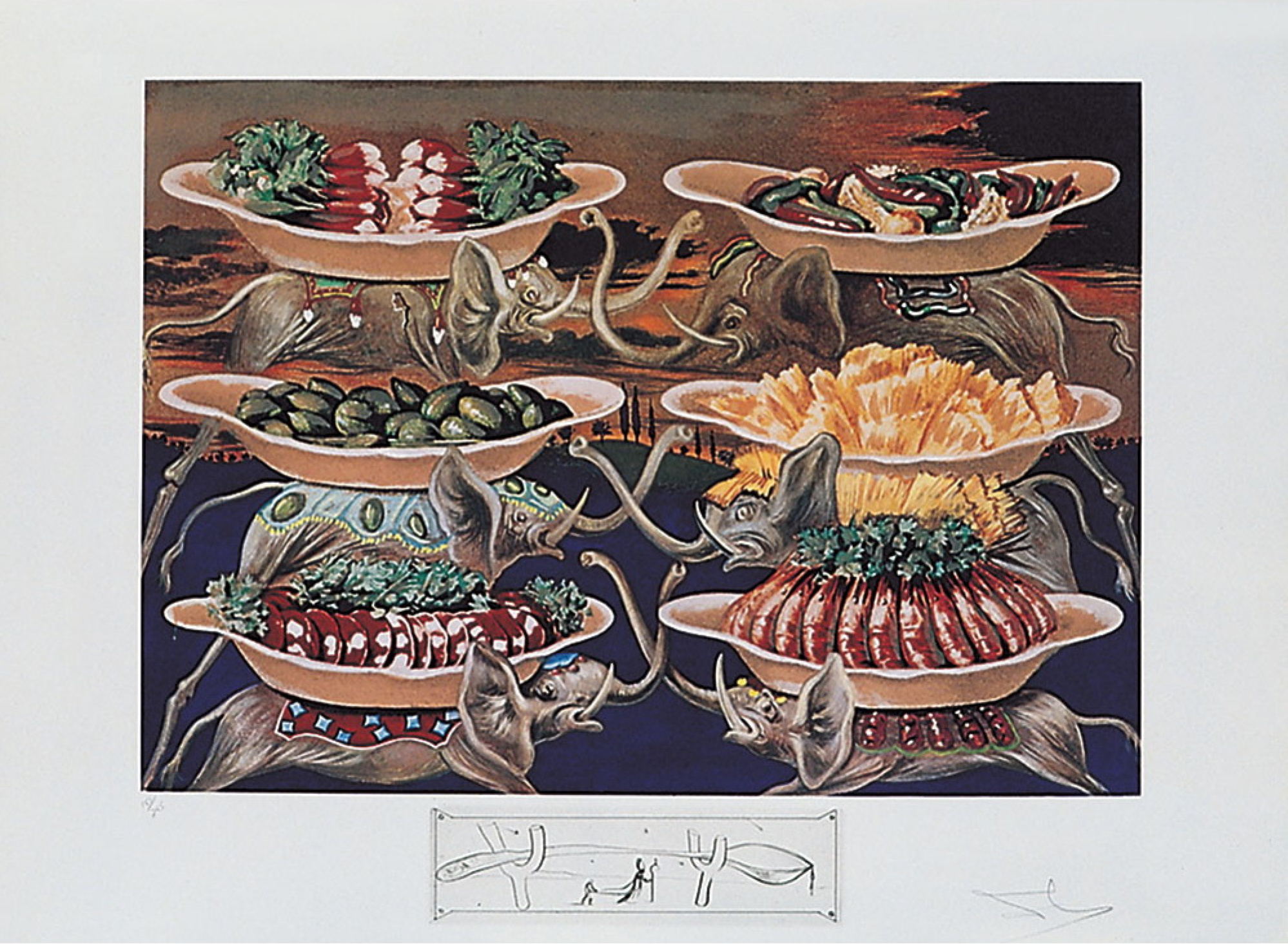 Дали продали. Salvador Dali les Diners Gala. Поваренная книга Сальвадора дали. Сальвадор дали ужины Галы. Еда сюрреализм.