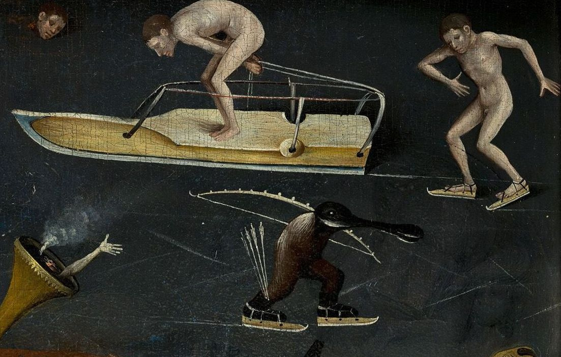 Who knows? Bosch knows. The Garden of Earthly Delights zoomed in Who knows? Bosch knows. The Garden of Earthly Delights zoomed in