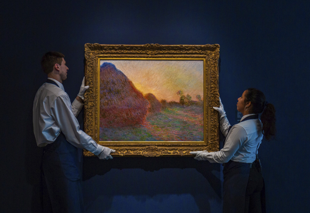 Monet's “Haystacks” became the most expensive artwork of Impressionists