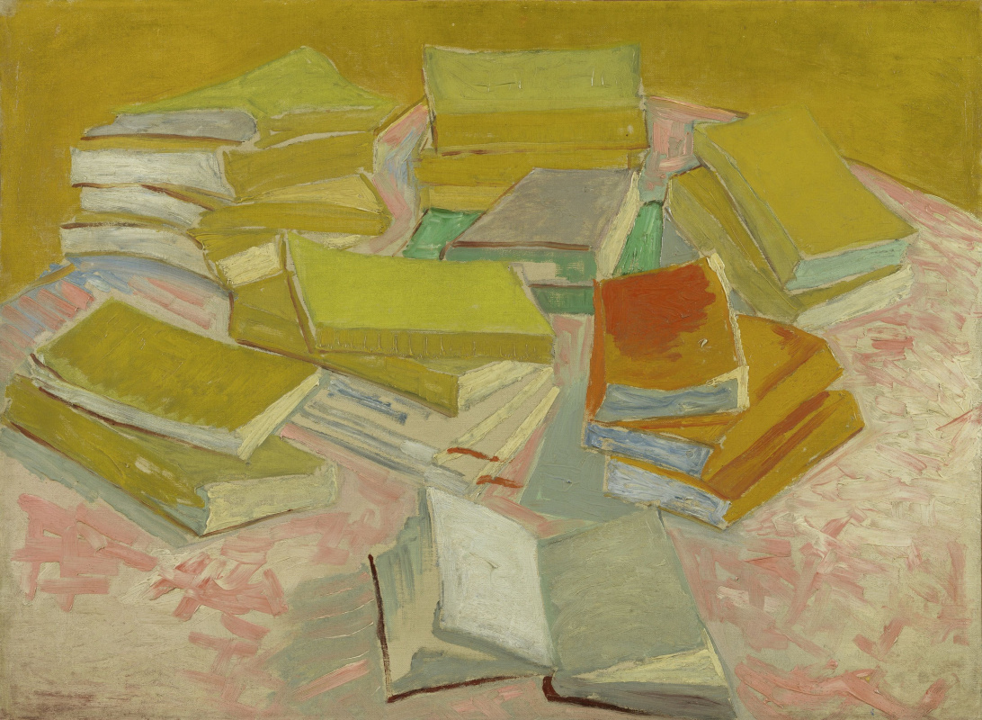 Винсент Ван Гог. «Груда французских романов» (Piles of French Novels, 1887) Винсент Ван Гог. «Груда французских романов» (Piles of French Novels, 1887)