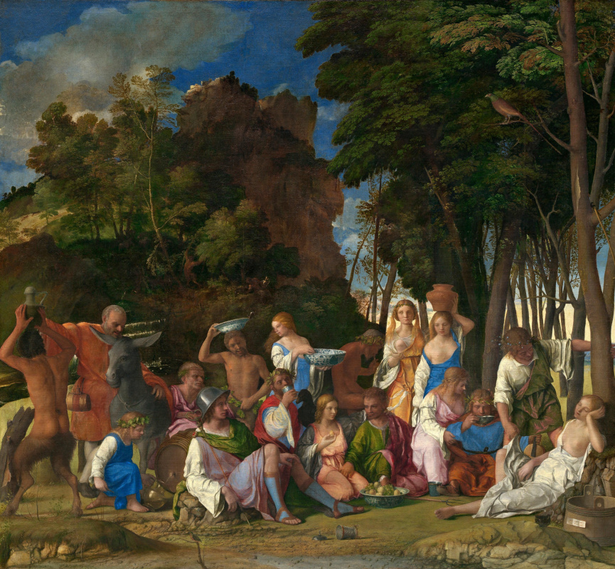 Джованни Беллини, Тициан «Пир богов», 1514−1529, Национальная Галерея в Вашингтоне
Картина «Пир бо Джованни Беллини, Тициан «Пир богов», 1514−1529, Национальная Галерея в Вашингтоне
Картина «Пир бо