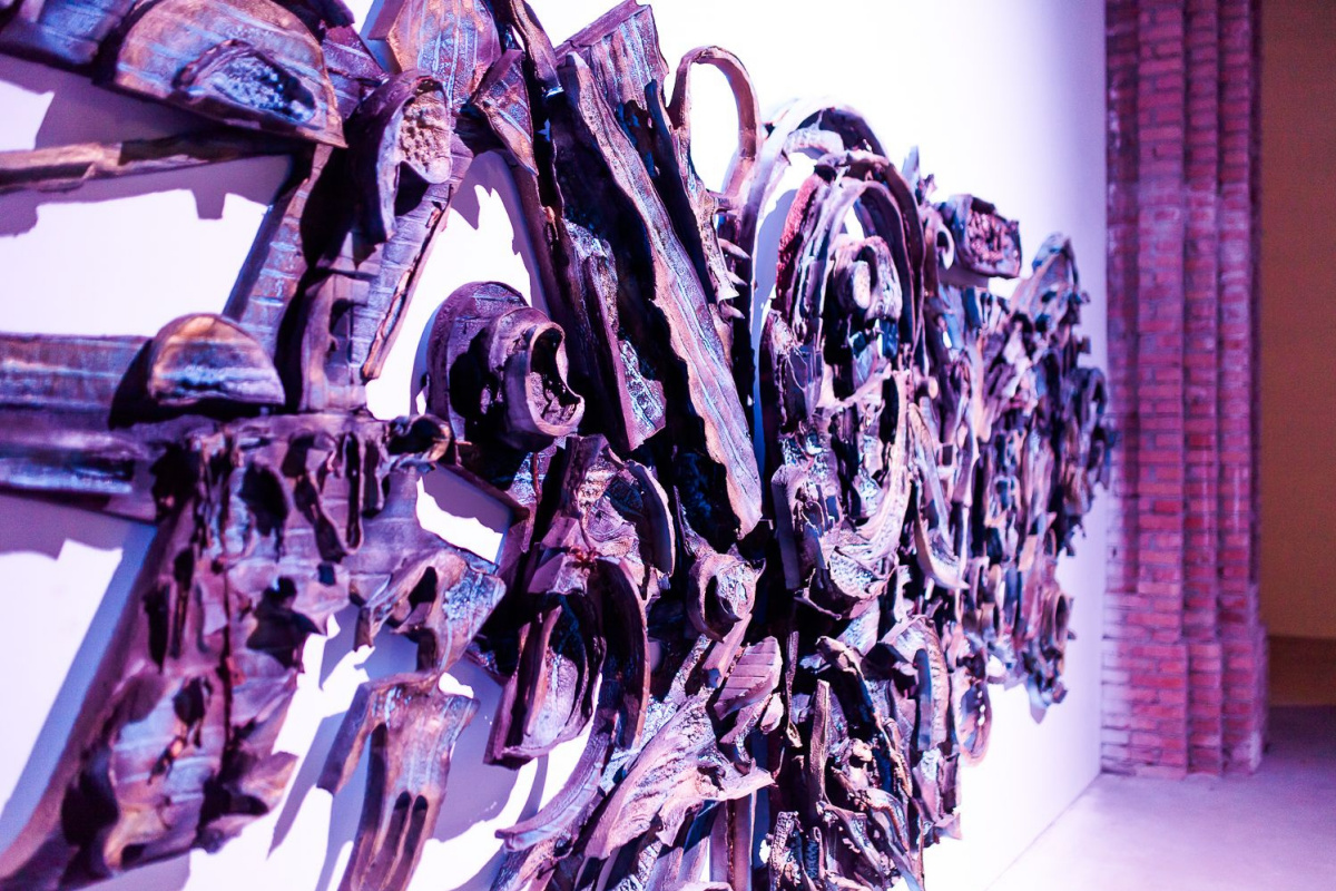 В десятку! В киевском Мыстецьком Арсенале на X ART-KYIV Contemporary 2015 представили будущий музей украинского совриска. В десятку! В киевском Мыстецьком Арсенале на X ART-KYIV Contemporary 2015 представили будущий музей украинского совриска.