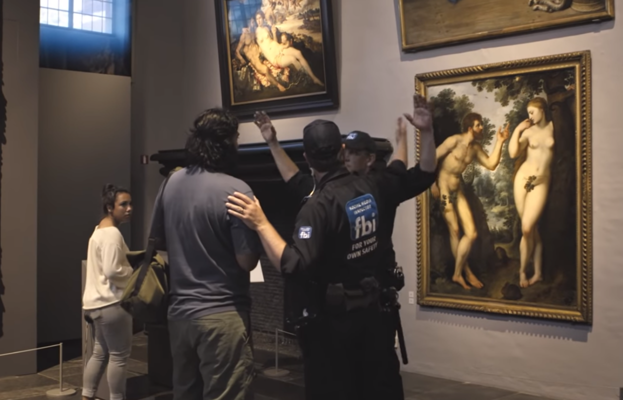 Бельгийцы записали шутливый видеоответ на цензуру картин Рубенса в Facebook