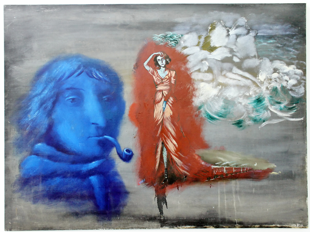 Олег Голосий, Муза (Трип). Холст. масло, 1991.
Художник Олег Голосий сам был «музой» «Парижской ком Олег Голосий, Муза (Трип). Холст. масло, 1991.
Художник Олег Голосий сам был «музой» «Парижской ком