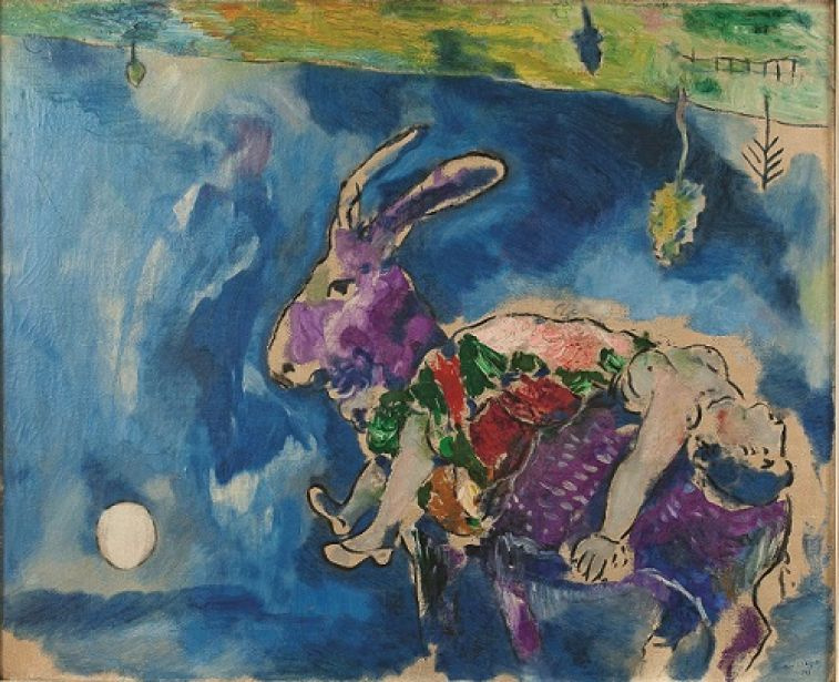 Марк Шагал «Мечта». 1927 Марк Шагал «Мечта». 1927