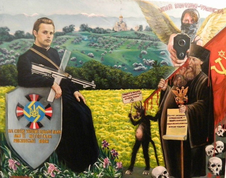 Революционное искусство на выставке в Киеве: «Огонь любви. Посвящение Майдану»