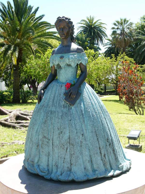 Sissi Monument in Madeira, Portugal
