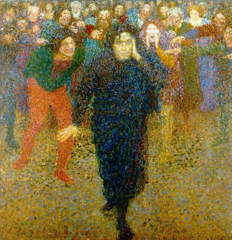 Егише Тадевосян. «Гений и толпа». 1909. Национальная картинная галерея Армении, Ереван. Егише Тадевосян. «Гений и толпа». 1909. Национальная картинная галерея Армении, Ереван.