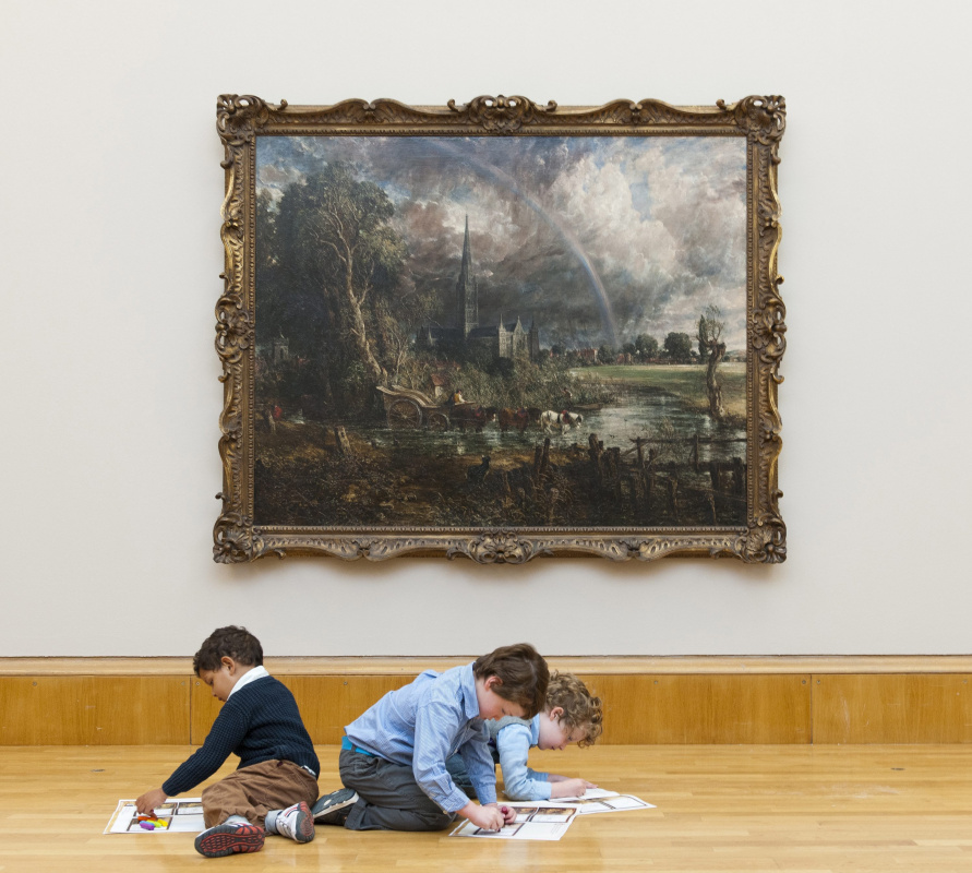 За что так ценят "Вид на собор Солсбери из епископского сада" на Christie's? Эскиз шедевра Констебла идет на рекорд. За что так ценят "Вид на собор Солсбери из епископского сада" на Christie's? Эскиз шедевра Констебла идет на рекорд.