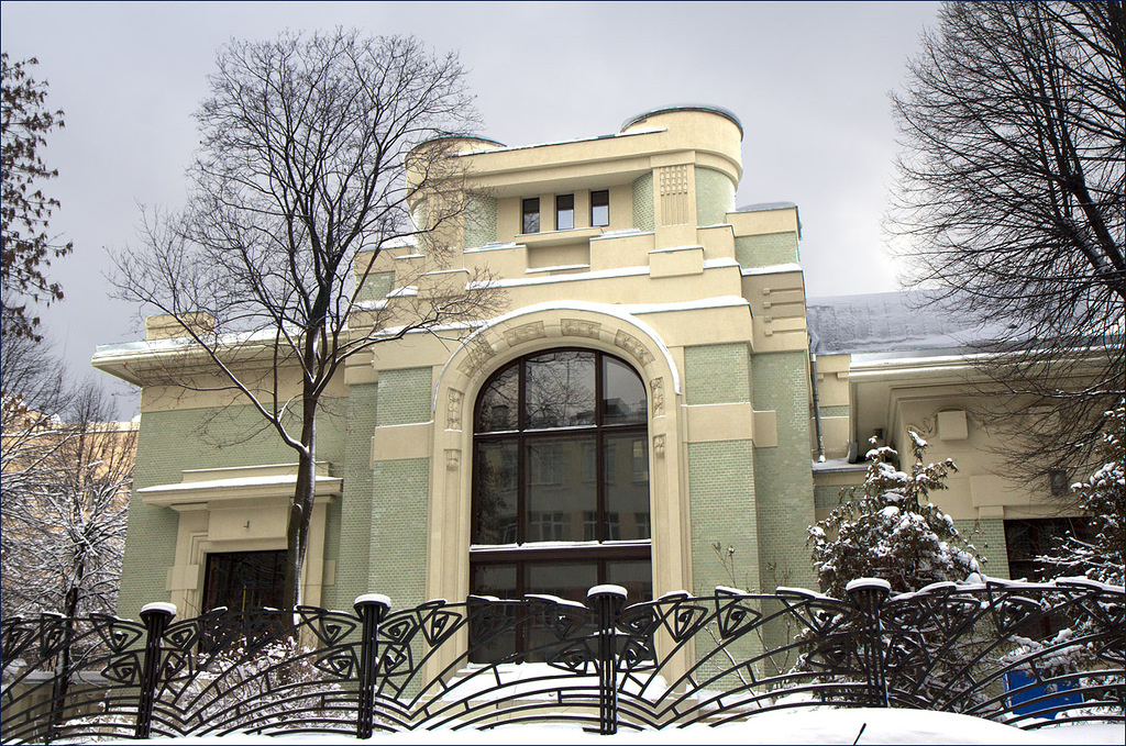 Mansion of A. I. Derozhinskaya. Built in 1901-1904. Designed by architect Fyodor Shekhtel for Alexan
