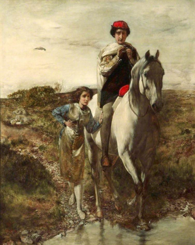 Не пропустите: картину Уильяма Линдси Виндаса «Burd Helen» (1856) — иллюстрацию к шотландской баллад Не пропустите: картину Уильяма Линдси Виндаса «Burd Helen» (1856) — иллюстрацию к шотландской баллад