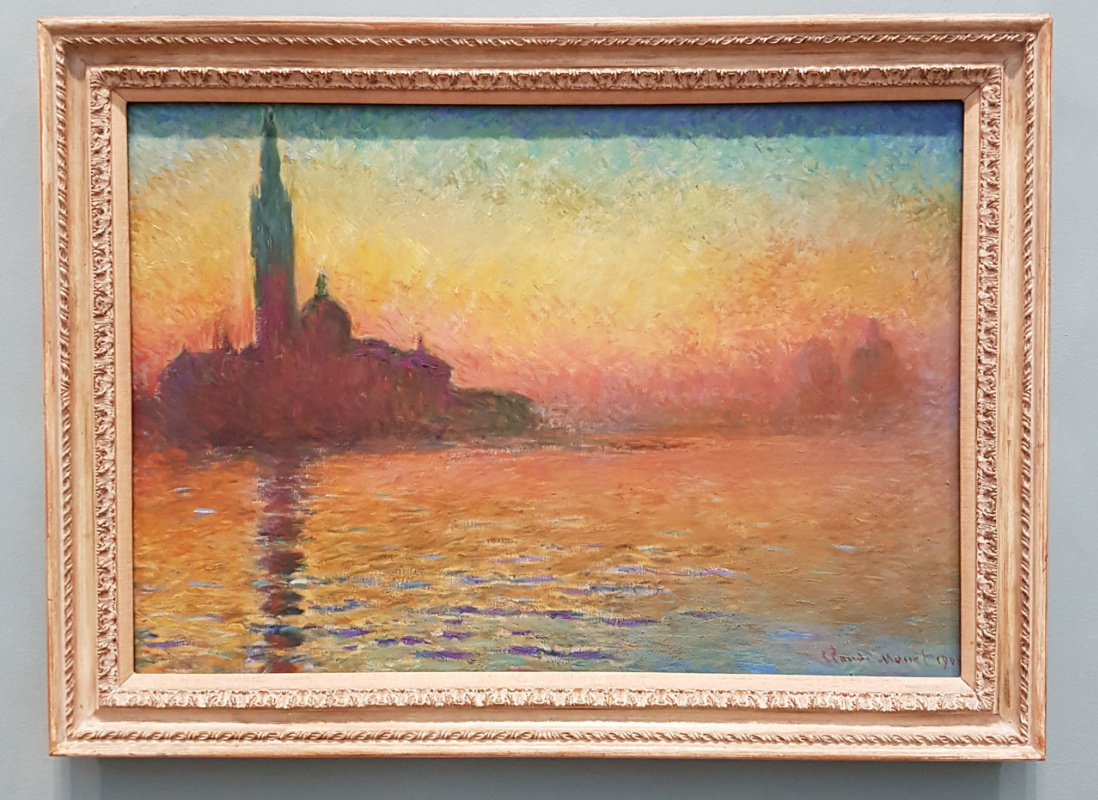 San Giorgio Maggiore by Twilight — Claude Monet San Giorgio Maggiore by Twilight — Claude Monet