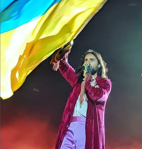 Актер и музыкант Джаред Лето обратился к украинцам со словами поддержки: «Моим друзьям и семье в Укр Актер и музыкант Джаред Лето обратился к украинцам со словами поддержки: «Моим друзьям и семье в Укр