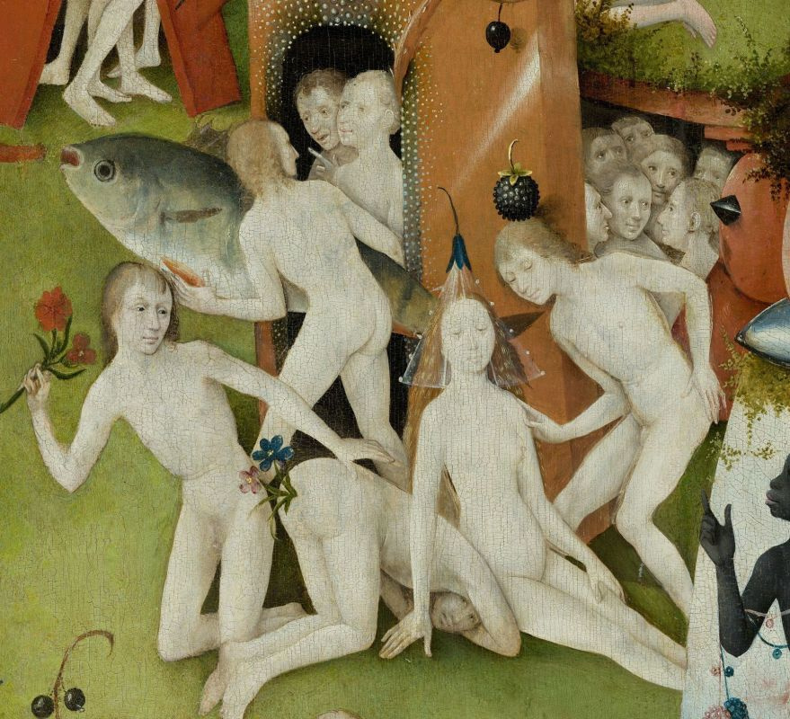 Who knows? Bosch knows. The Garden of Earthly Delights zoomed in Who knows? Bosch knows. The Garden of Earthly Delights zoomed in