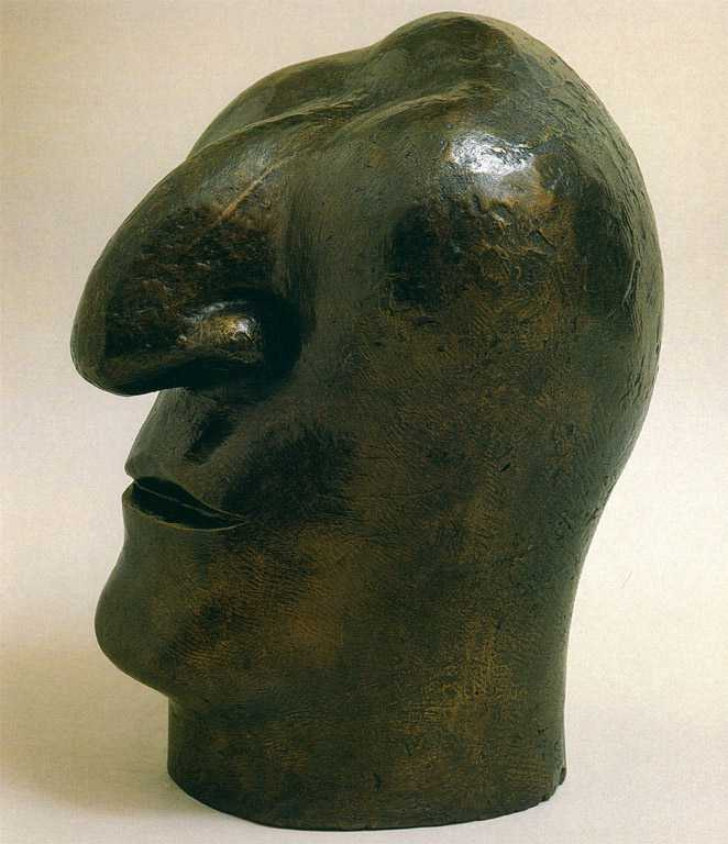 Владимир Издебский. Голова. Ок. 1945 Владимир Издебский. Голова. Ок. 1945