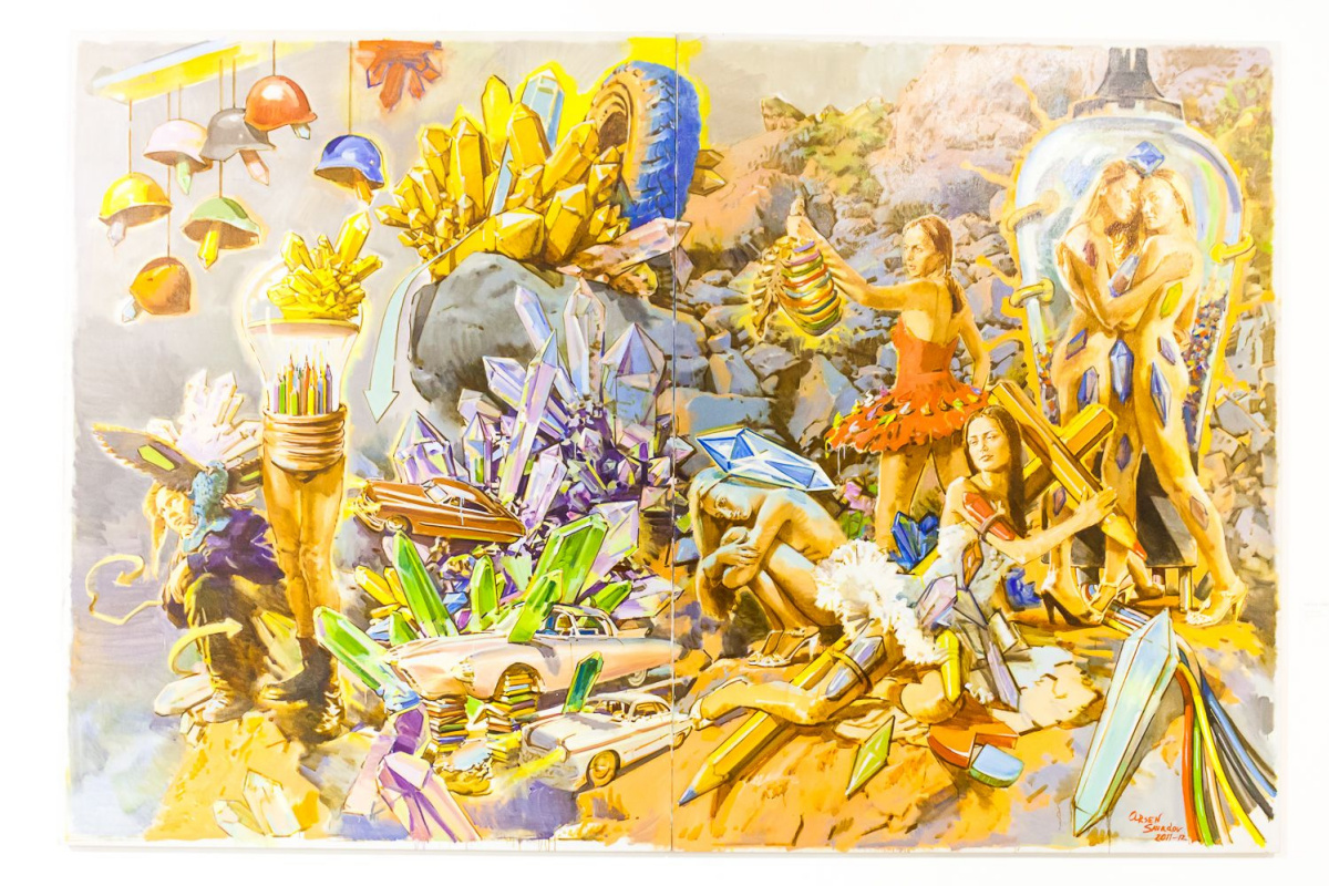 В десятку! В киевском Мыстецьком Арсенале на X ART-KYIV Contemporary 2015 представили будущий музей украинского совриска. В десятку! В киевском Мыстецьком Арсенале на X ART-KYIV Contemporary 2015 представили будущий музей украинского совриска.