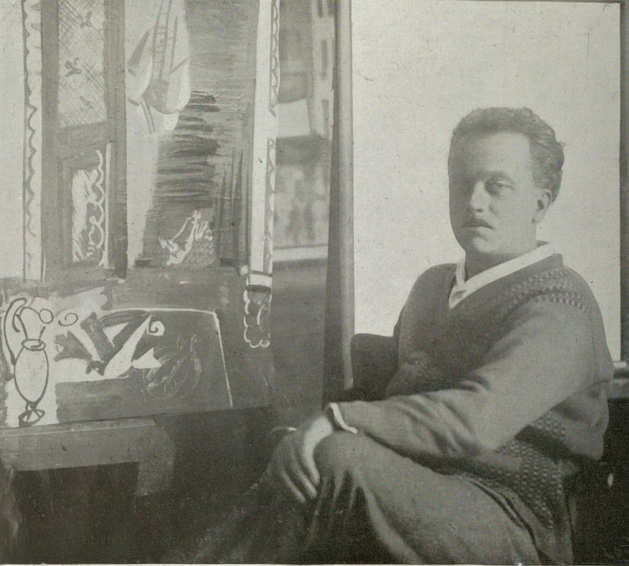 Raoul Dufy. Photo from Cahiers d’art (monthly art newsletter). 1927. National Library of France. Sou Raoul Dufy. Photo from Cahiers d’art (monthly art newsletter). 1927. National Library of France. Sou