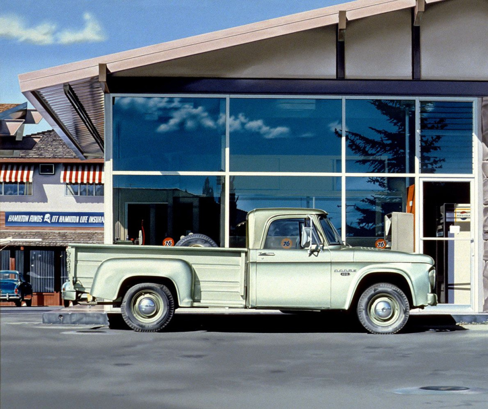 Ральф Гоингс. «Golden Dodge». 1971. Источник Ральф Гоингс. «Golden Dodge». 1971. Источник