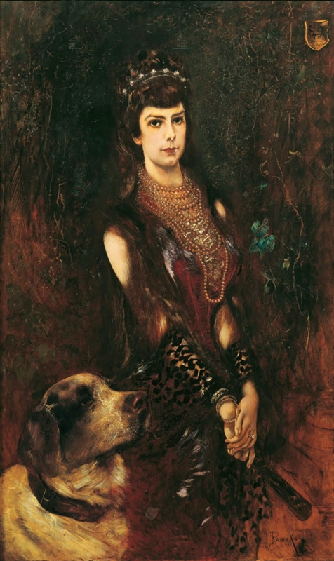 Anton Romako. Empress Elisabeth, 1883