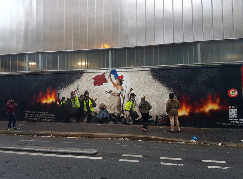 Фото: «Свобода, ведущая народ» (La liberté guidant le peuple) (2019).
Pascal «PBOY» Boyart/Собствен Фото: «Свобода, ведущая народ» (La liberté guidant le peuple) (2019).
Pascal «PBOY» Boyart/Собствен