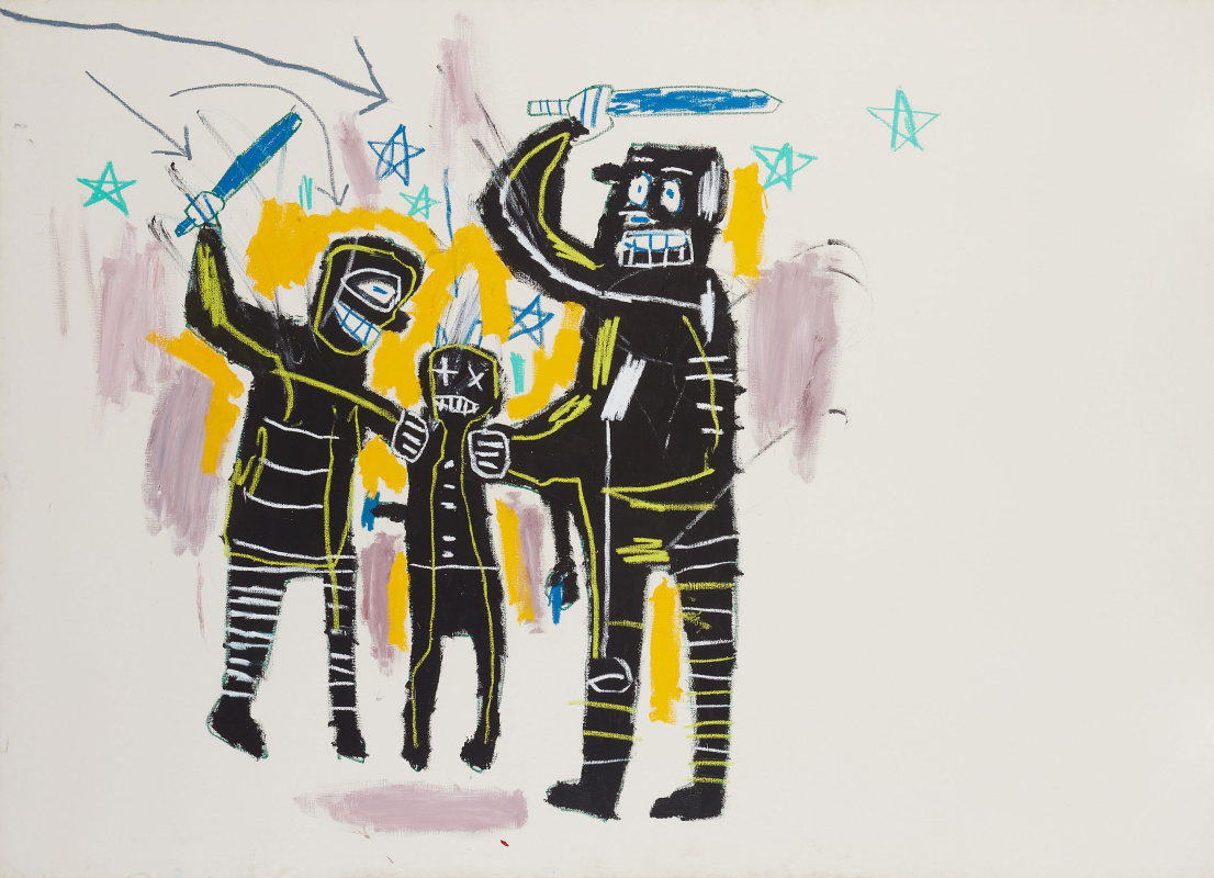 Жан-Мишель Баския. Преступники, 1983 Жан-Мишель Баския. Преступники, 1983