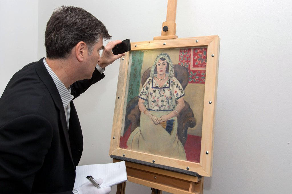 Christopher A. Marinello, a lawyer who specializes in tracking down looted and stolen art, with the Christopher A. Marinello, a lawyer who specializes in tracking down looted and stolen art, with the
