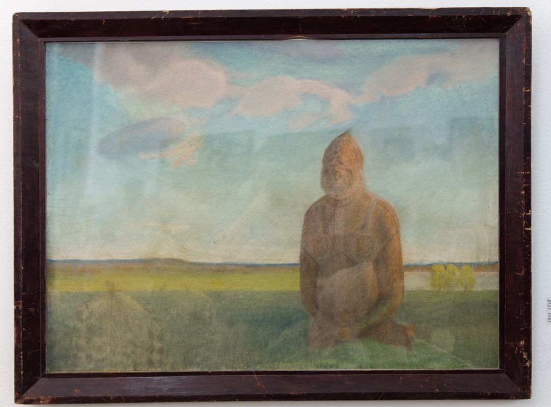 Юхим Михайлов (1885−1935) «Старое и новое», картон, пастель Юхим Михайлов (1885−1935) «Старое и новое», картон, пастель