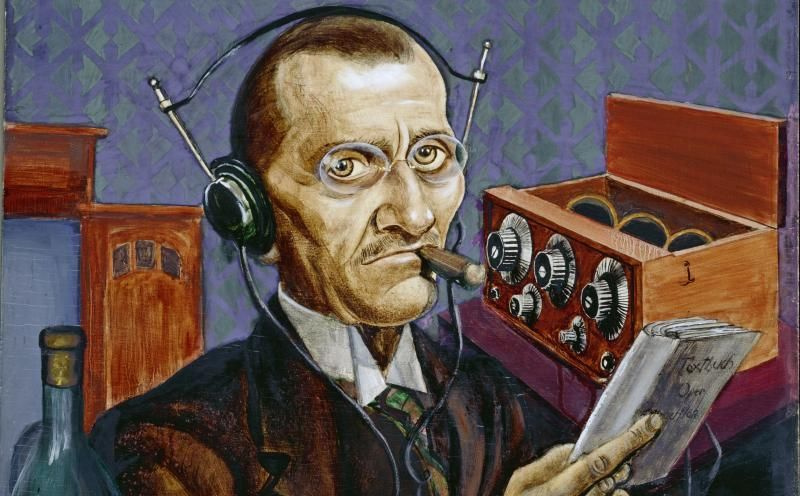 Курт Гюнтер (Kurt Gunther, 1893−1955), «Радиолюбитель», 1927 (деталь) Курт Гюнтер (Kurt Gunther, 1893−1955), «Радиолюбитель», 1927 (деталь)