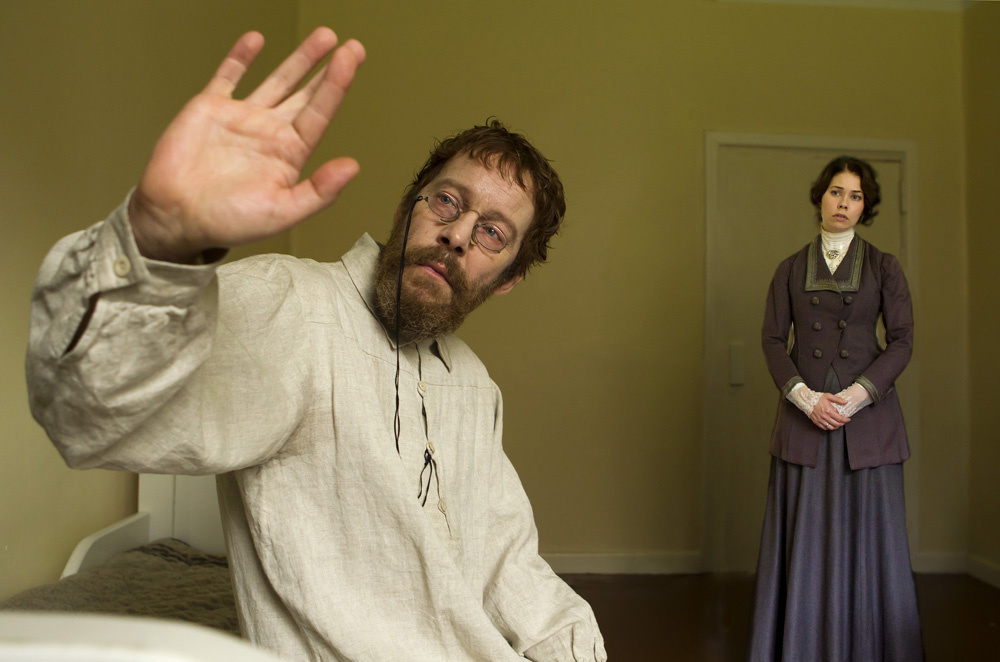 A still from the movie: Krøyer in a psychiatric hospital A still from the movie: Krøyer in a psychiatric hospital