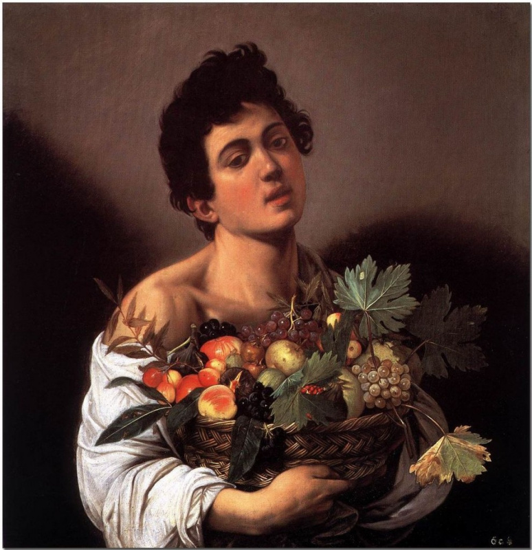 Караваджо — «Юноша с корзиной фруктов» (1593−1594) Караваджо — «Юноша с корзиной фруктов» (1593−1594)