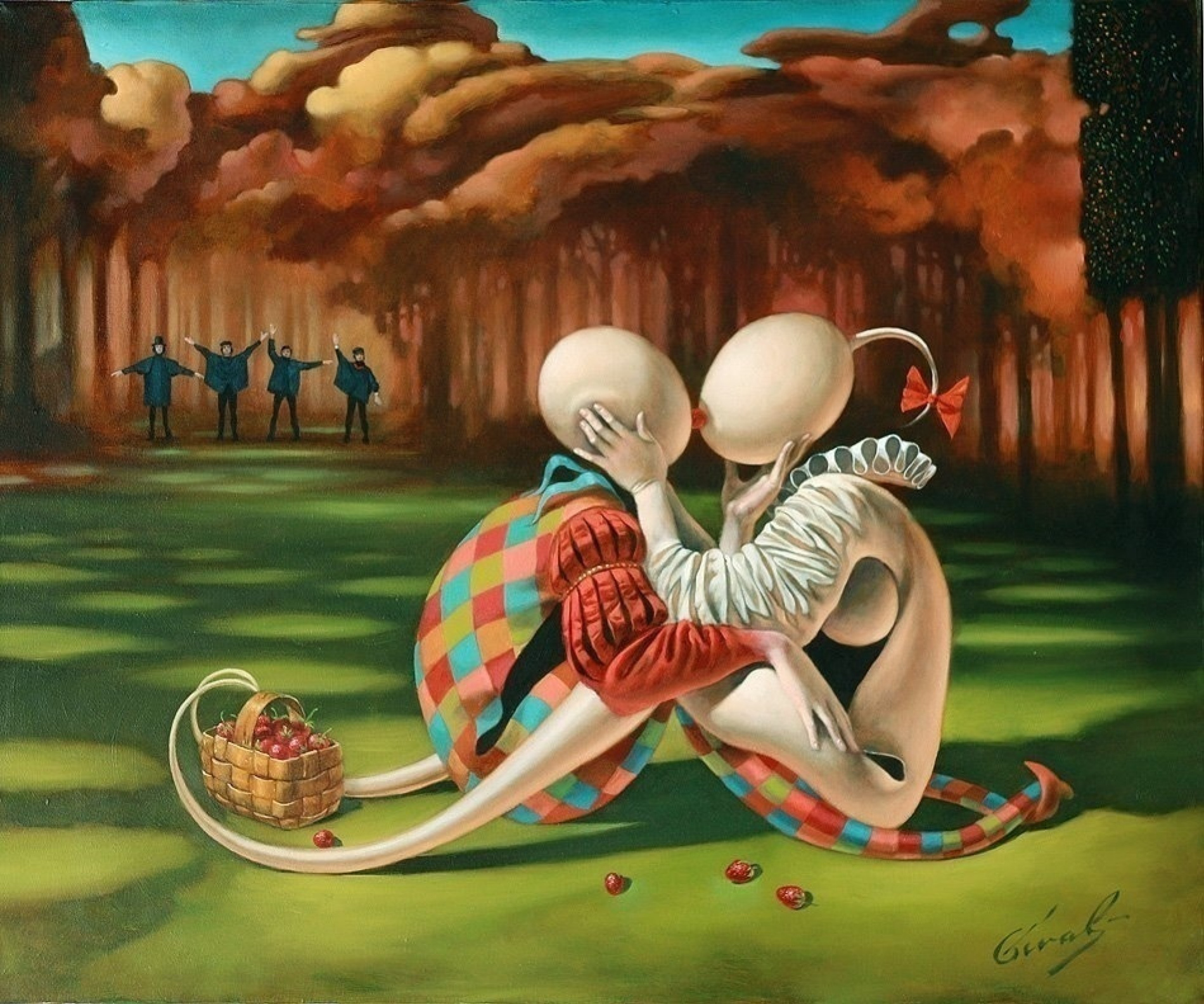 Абсурд что это. Сюрреализм Michael cheval. Сюрреализм художника Michael cheval.