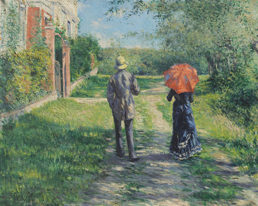 Гюстав Кайботт, «Тропинка вверх» (1881). Частная коллекция Гюстав Кайботт, «Тропинка вверх» (1881). Частная коллекция