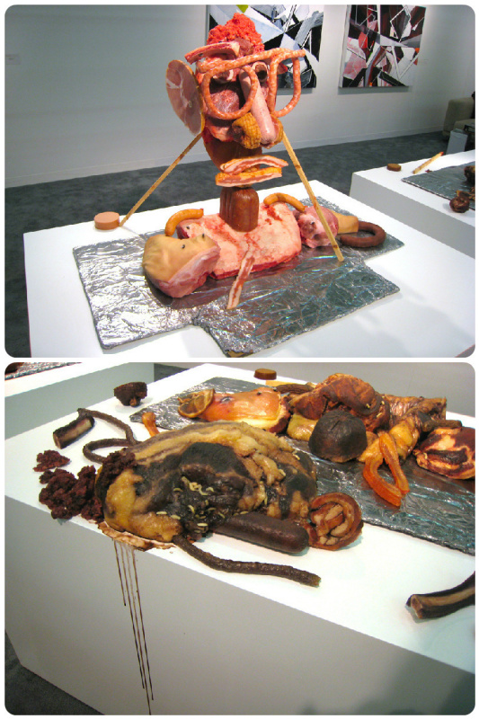 5. Двойная мясная голова Тони Мателли (Tony Matelli).
В 2009 г. на ярмарке современного искусства Ar 5. Двойная мясная голова Тони Мателли (Tony Matelli).
В 2009 г. на ярмарке современного искусства Ar