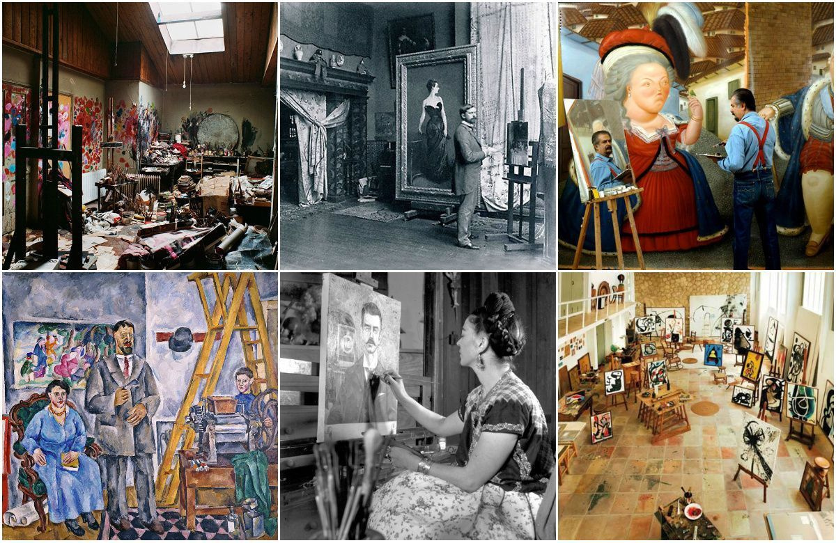 Artists – in the studio! Famous creators in interiors, or Whose creative chaos is closer to you? Artists – in the studio! Famous creators in interiors, or Whose creative chaos is closer to you?