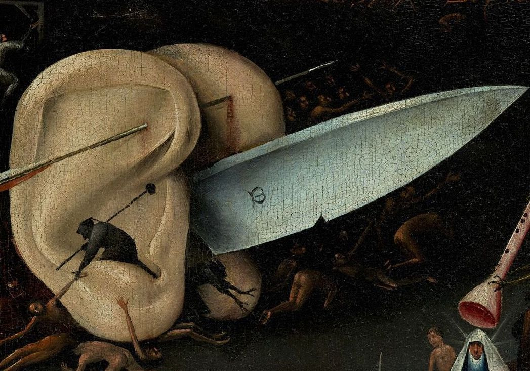 Who knows? Bosch knows. The Garden of Earthly Delights zoomed in Who knows? Bosch knows. The Garden of Earthly Delights zoomed in