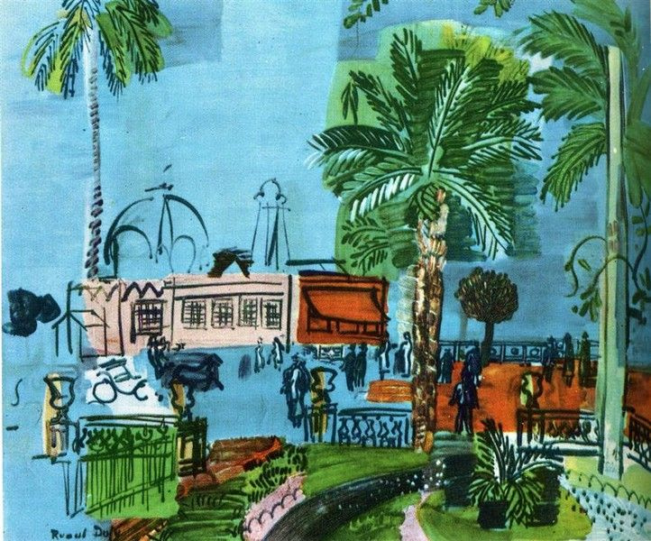 …В Осеннем салоне в 1905 году Дюфи сражён картинами Анри Матисса, с этих пор молодой художник посвящ …В Осеннем салоне в 1905 году Дюфи сражён картинами Анри Матисса, с этих пор молодой художник посвящ