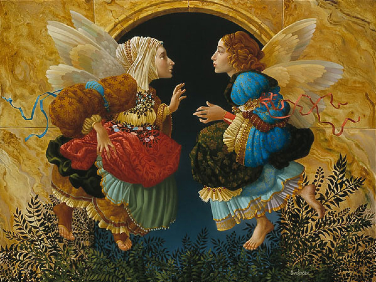 О чем говорят ангелы: дивные крылья на картинах художников прошлого и  настоящего | Артхив