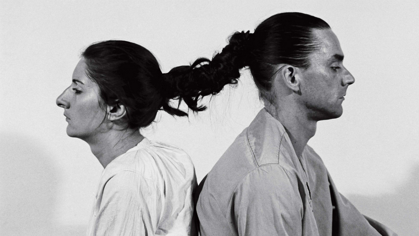 A fragment of the Relations in Time performance by Marina Abramović, 1977 A fragment of the Relations in Time performance by Marina Abramović, 1977
